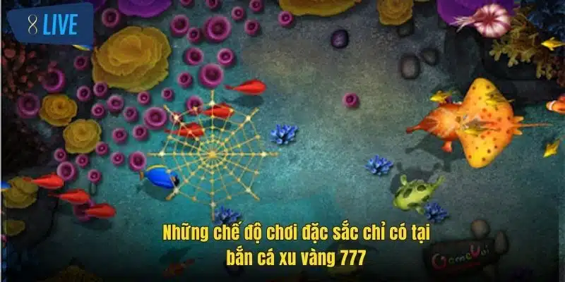 Bắn Cá Xu Vàng 777 – Trải Nghiệm Săn Thưởng Đỉnh Cao 4 nhung-che-do-choi-dac-sac-chi-co-tai-ban-ca-xu-vang-777